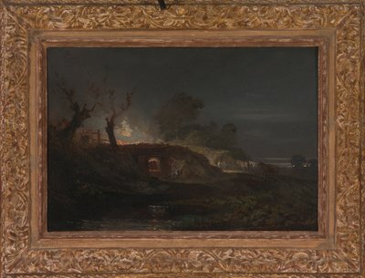 Limekiln at Coalbrookdale by Joseph Mallord William Turner